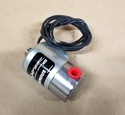 SALE NOS 18018NOS Sniper Nitrous Solenoid 250 Max HP 1/4 NPT Inlet 1/8 NPT Out • $94