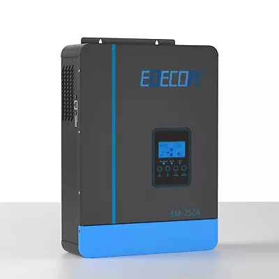 EDECOA Solar Hybrid Inverter 2.5KW 3000W 24V 240V OFF Grid  MPPT 80A PV55-450VDC • £264.99