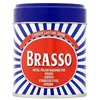 Brasso Metal Polish Wadding 75g For Brass Copper Stainless Steel & Chrome • £6.99