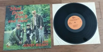 $1 • Buy JUSTIN WILSON - SHOT DEM DUCK AND HUNT - LP Cajun Comedy