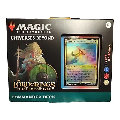 MTG Riders Of Rohan Lord Of The Rings Tales Of Middle Earth Commander Deck NEW • $54.95