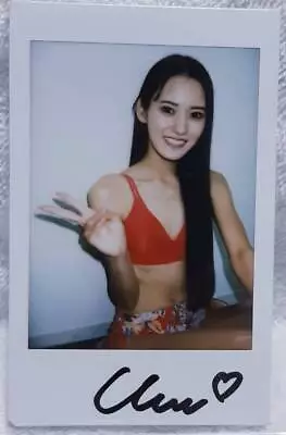 Super Cute Umi Yakake Autographed Instax 2 Red Bikini • $128.76