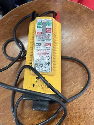 Ideal 61-076 Vol-Con Voltage Continuity Tester 600vac/vdc Tested Working Con • $15.99