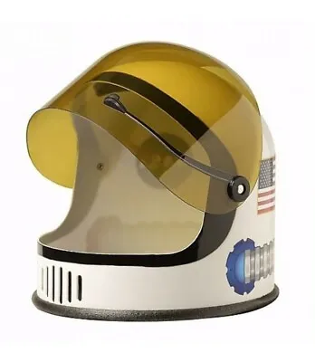 NASA Child Astronaut Helmet Outer Space USA White Costume Visor Kids Free Ship  • $29.99