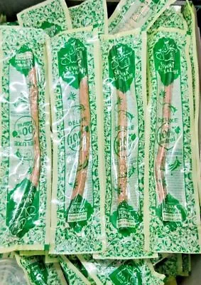 $15.80 • Buy 10 Natural Herbal Toothbrush Vacuum Sealed Sewak Siwak Meswak Arak Peelu Miswak