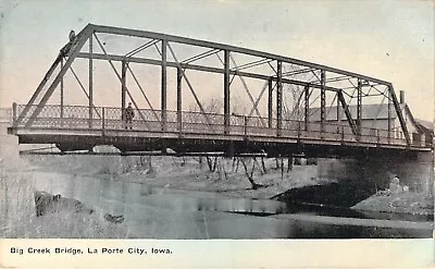 Big Creek Bridge La Porte City Iowa • $5.25