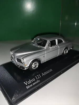 WOW EXTREMELY RARE Volvo 121 Amazon Coupe 1966 Silver 1:43 Minichamps-1800/240 • $60.91