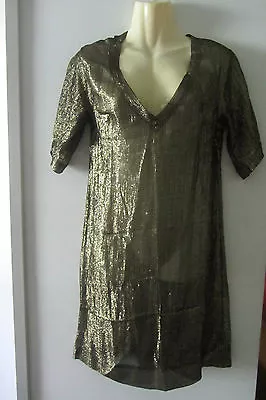 Isabel Marant Silk/lurex Dresssize 0 AUS 8-10 New • $240