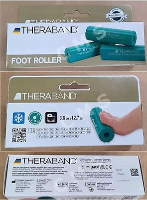 THERABAND Green Foot Roller Massager Heel Spurs Plantar Fasciitis Stretch Toes • $10.99