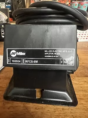 Miller Welding Foot Control 195504 RFCS-6M Maxstar 150/161 STL STH • $300