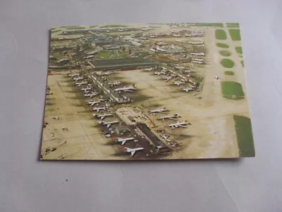 Postcard -  Heathrow - Airport - Aerial View - Aeroplanes - Middlesex • £0.99