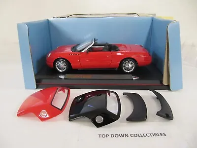 Maisto Ford Thunderbird  Road & Track  Red     1:18  New In Box   Not Displayed • $29.77