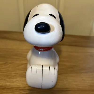 Vintage Snoopy Piggy Bank 1958-1966 By United Feature Syndicate 6” • $22