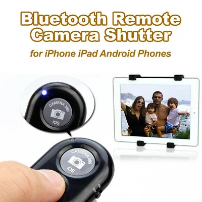 Wireless Bluetooth Remote Control Camera Shutter For Samsung Phone Tablet AU • $3.95