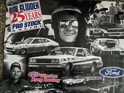 Bob Glidden Pro Stock 25th Poster 18x24  NHRA Drag Racing • $19.99