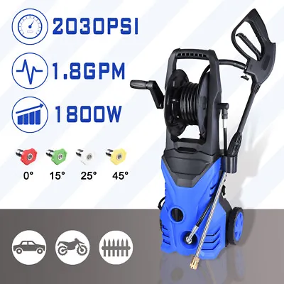 Car Pressure Washer Driveway Cleaner House Garage Electric 2030PSI Power Washing • $94.90