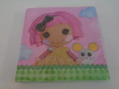 LALALOOPSY 1 PACK X 16ct 2PLY LUNCH NAPKINS MADE IN USA - NEW • $10.99