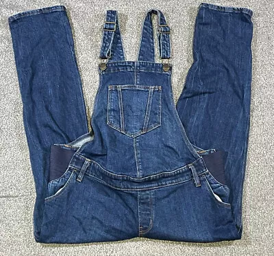 OLD NAVY Overalls Womens  Size 6 Blue Maternity Denim Bib Painters Suspenders • $17