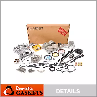 Overhaul Engine Rebuild Kit Fits 85-95 Toyota 4Runner 2.4L SOHC 22R 22RE 22REC • $278.99