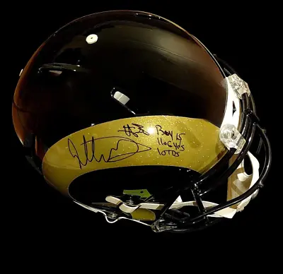 Todd Gurley Signed LE 11/30 Full-Size Authentic On-Field Helmet Inscribed W/CASE • $500