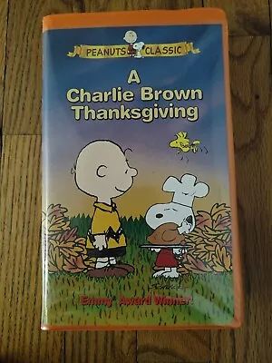 A Charlie Brown Thanksgiving (VHS Tape 1996) Peanuts Classic Pre-owned  • $5