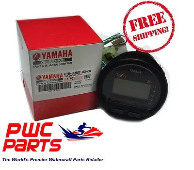 YAMAHA OEM Multi-Function Gauge Tachometer Tach Outboards NEW 6Y5-8350T-D0-00 • $258.90