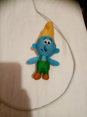 Mcdonalds Happy Meal Toys-  Smurfs Soft Toy (2022) • £1