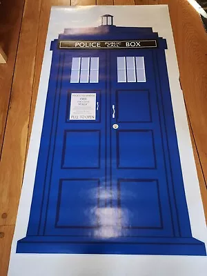 Wall Decal Mural Sticker Doctor Who Tardis Police Public Call Box - NEW • £38.06