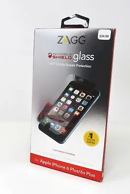 $6.75 • Buy ZAGG Invisible Shield Glass Screen Protector IPhone 6 Plus, IPhone 6s Plus