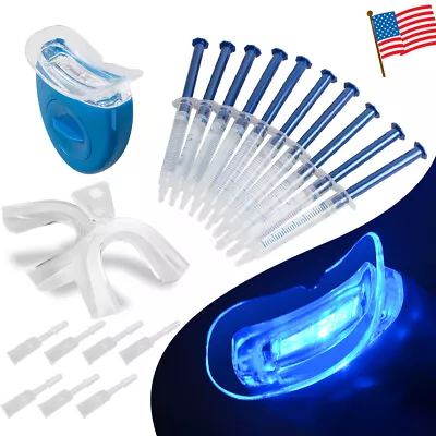 $10.49 • Buy Teeth Whitening Dental Bleaching System Oral Gel Kit Tooth Whitener Laser Light