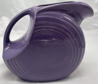 Vintage Fiestaware Large Water Disk Lilac Jug/Pitcher • $76.46