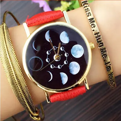 Fashion Moon Phase Series Bracelet Watch Women's Watch • $21.23