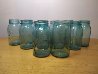 Vintage Ball Perfect Mason Jars 1 3 4 7 8 9 B 60 CO 12 JARS Lot • $80