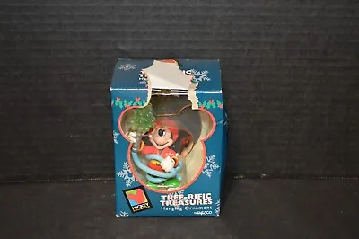Disney Enesco Tree-rific Treasures Fireman Mickey Mouse Christmas Ornament • $5.99