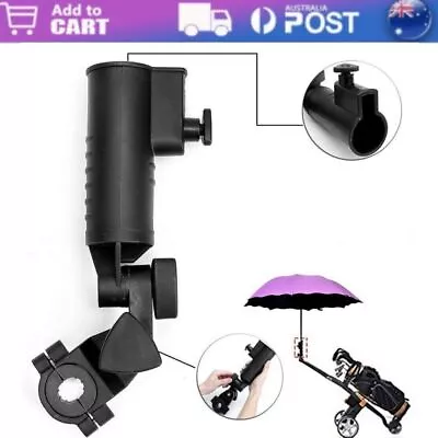 Durable Golf Umbrella Holder For Buggy Cart/ Baby Pram/ Wheelchair Clicgear AU • $16.89