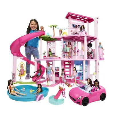 Barbie DreamHouse Dollhouse With Lights & Sounds • $380