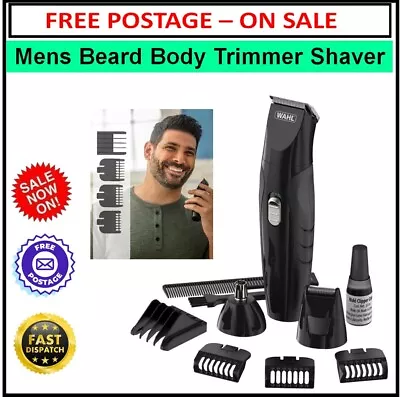 WAHL Cordless Beard Body Hair Trimmer Shaver Clipper All In One Mens Grooming • $58