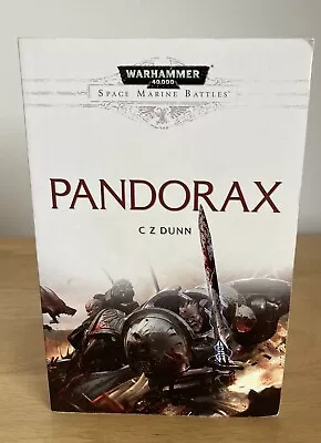 Pandorax Paperback Space Marines Battles Novel Book 2014 Warhammer 4000 40k • £19.50