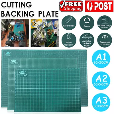 Cutting Mat A1 A2 A3 Single Self-Healing Pad Patchwork Tool Handmade Pad PVC AU  • $16.59