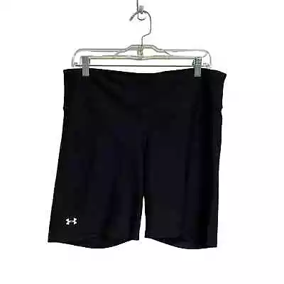 Under Armour Black Biker Shorts Sz XL • $20