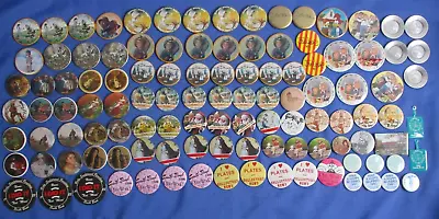 Rare Lot-150+ Pinbacks Button Badge Ceramic Plate Convention South Bend Indiana • $17.99