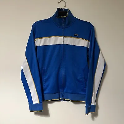 Mini Cooper Jacket Mens Small Blue Track Retro Full Zip Mod Tracksuit Vintage • £29.99
