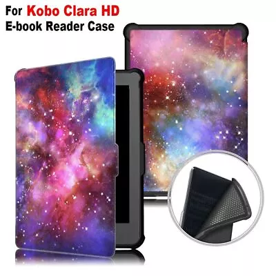 Shockproof Smart Folio Cover PU Leather Funda For KoBo Clara HD 2018 • $17.05