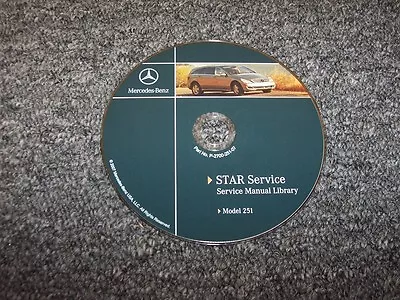 2006-2007 Mercedes Benz R320 R350 R500 R63 AMG Shop Service Repair Manual DVD • $139.30