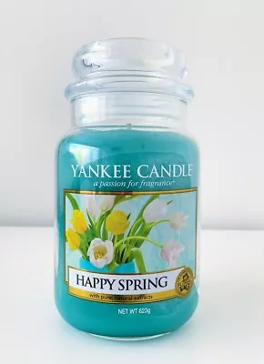 Yankee Candle Happy Spring Original Large Jar *** LIMITED EDITION  *** • £22.50