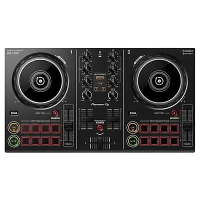 Pioneer DDJ-200 DDJ200 2-Deck Portable Smartphone PC/Mac Starter DJ Controller • $159