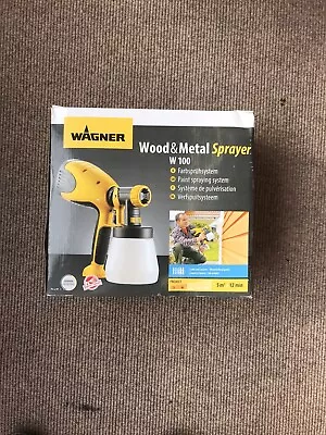 WAGNER W 100 Paint Sprayer For Wood & Metal 800ml • £50