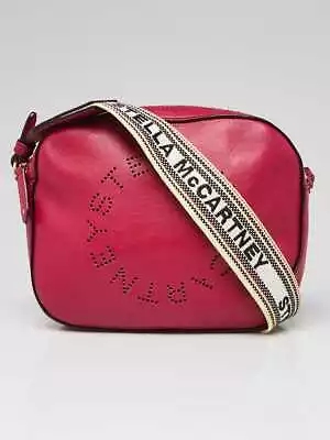 Stella McCartney Red Faux Leather Crossbody Bag • $325