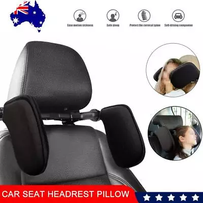 $28.95 • Buy Adjustable Car Seat Headrest Pillow Head Neck Support Pad Travel Rest For Kids