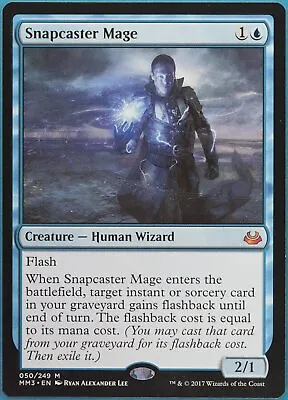 Snapcaster Mage Modern Masters 2017 MINT Blue Mythic Rare CARD (348450) ABUGames • $22.49